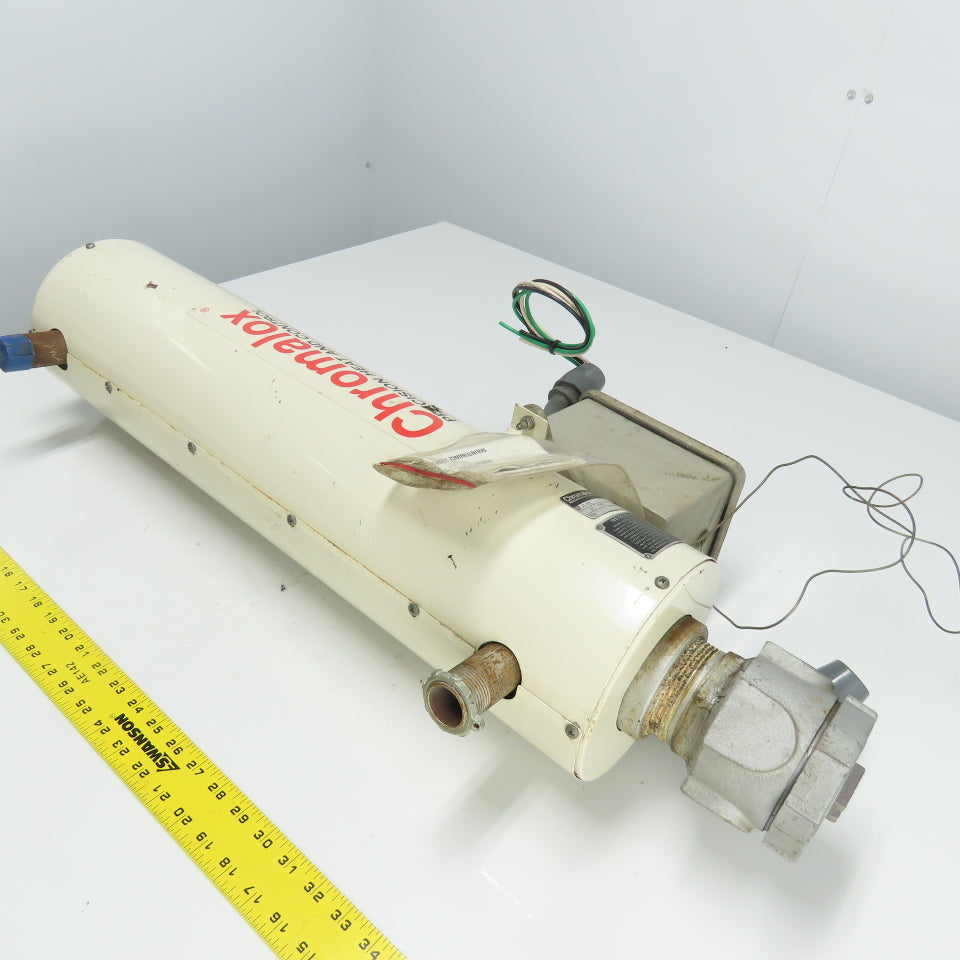 Chromalox 053-074341-501 Circulation Heater 120V 1Ph 3KW GCHMT-3305E4