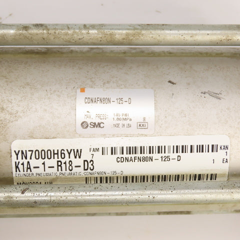 SMC CDNAFN80N-125-D Double Acting Pneumatic Cylinder 80mm Bore CNA80ND-UA Lock