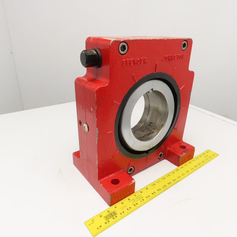 Spencer Johnston 6-3/4" Bore Split Pillow Block Bowed Roll Bearing Unit