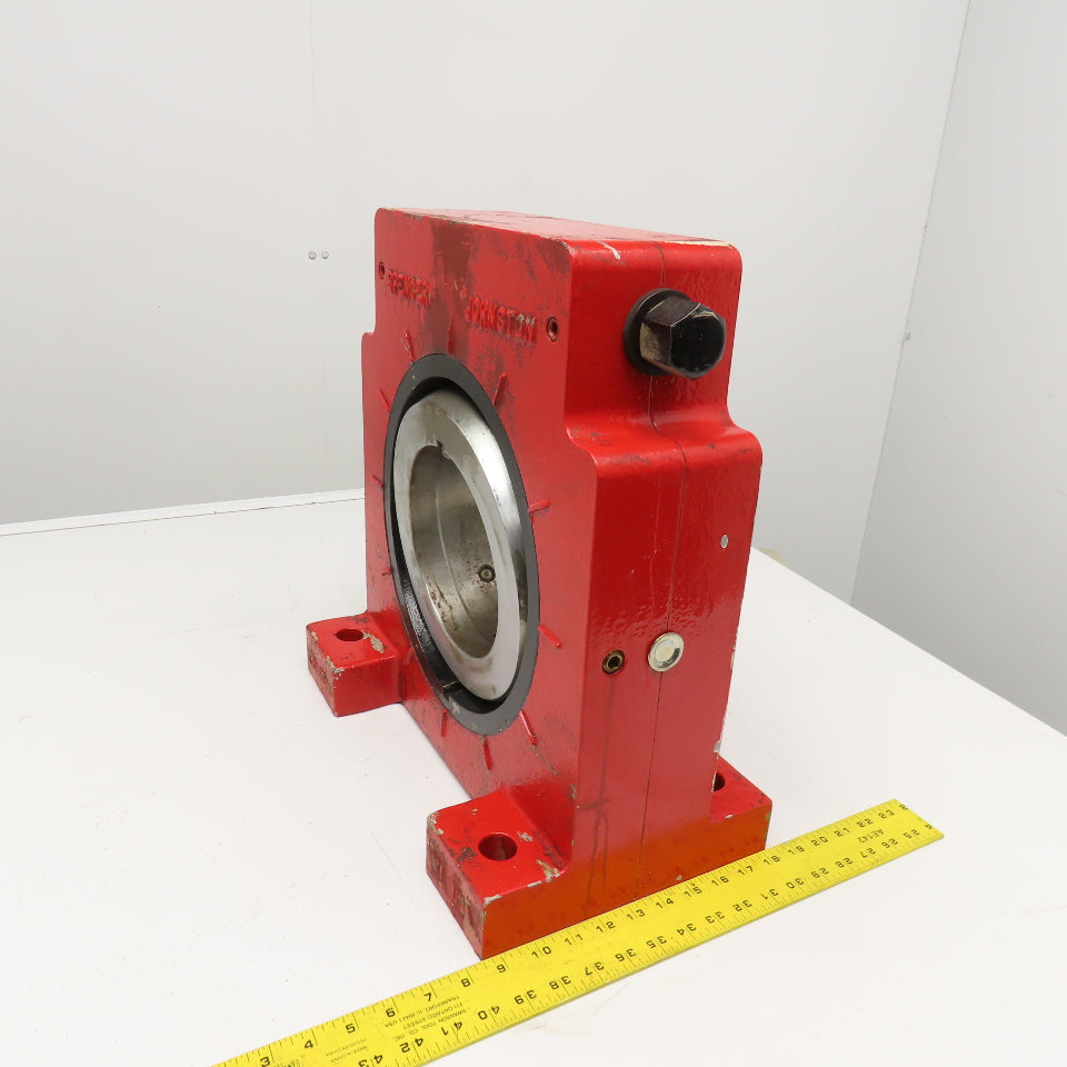 Spencer Johnston 6-3/4" Bore Split Pillow Block Bowed Roll Bearing Unit