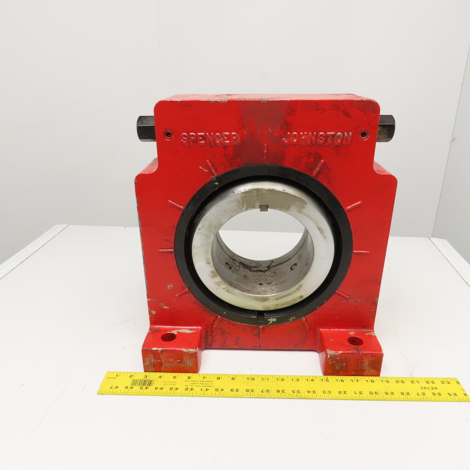 Spencer Johnston 6-3/4" Bore Split Pillow Block Bowed Roll Bearing Unit
