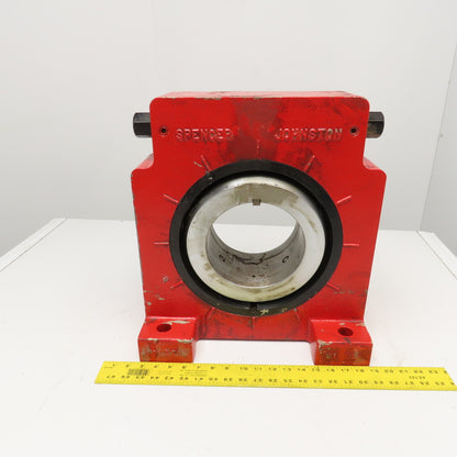 Spencer Johnston 6-3/4" Bore Split Pillow Block Bowed Roll Bearing Unit