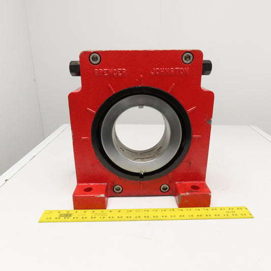 Spencer Johnston 6-3/4" Bore Split Pillow Block Bowed Roll Bearing Unit