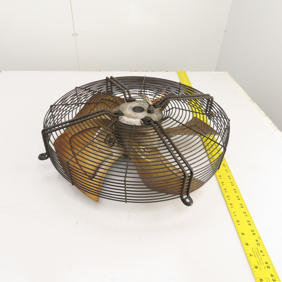 Ziehl-Abegg 00291764Z01 5 Blade Axial Condenser Fan 460V 3PH (No Junction Box)