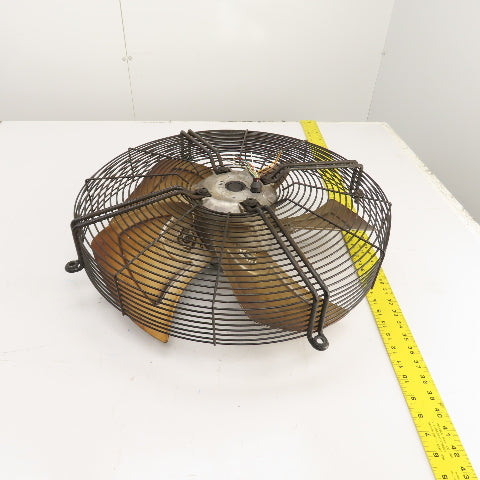 Ziehl-Abegg 00291764Z01 5 Blade Axial Condenser Fan 460V 3PH (No Junction Box)