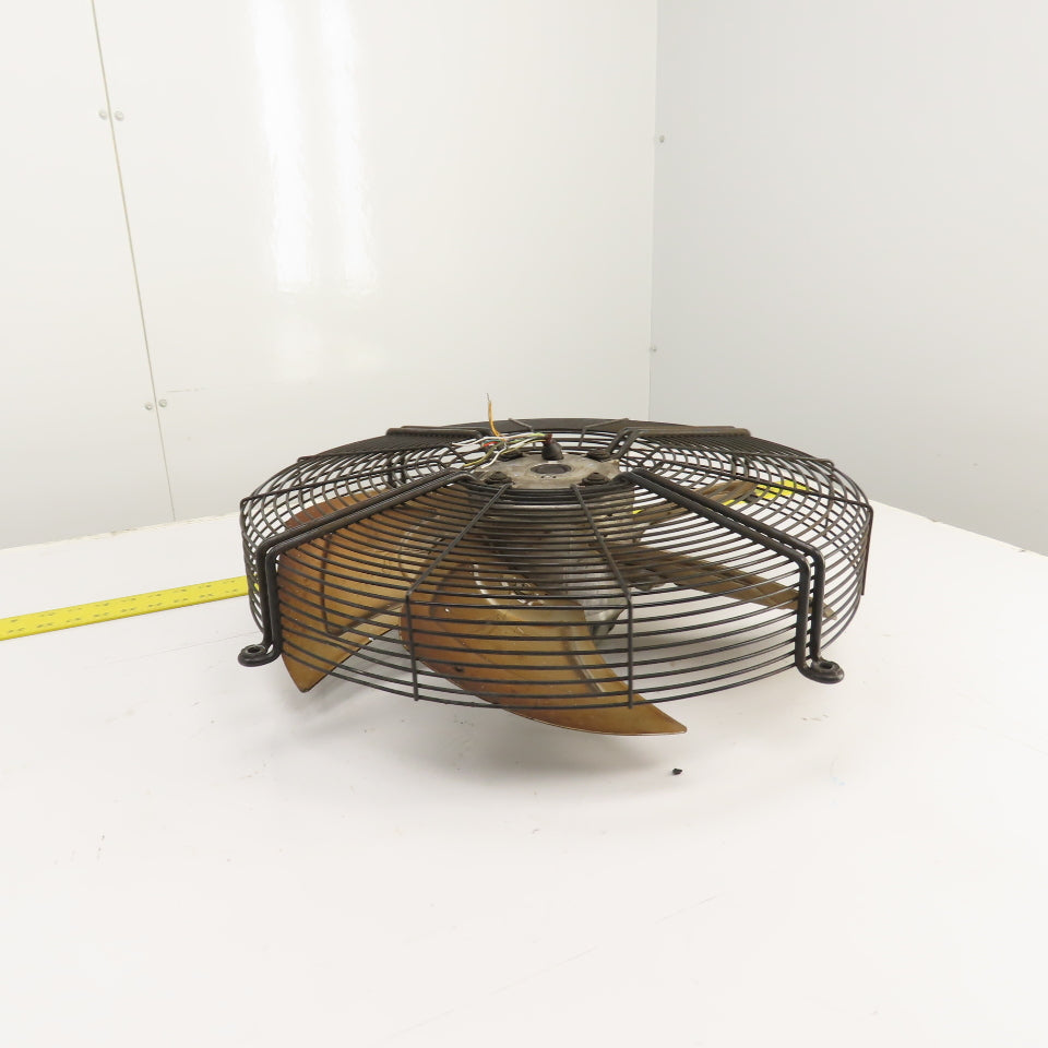 Ziehl-Abegg 00291764Z01 5 Blade Axial Condenser Fan 460V 3PH (No Junction Box)