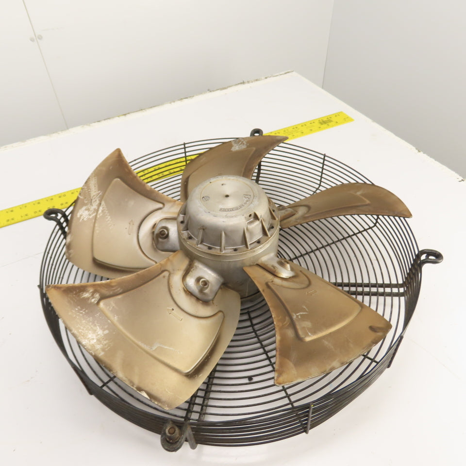 Ziehl-Abegg 00291764Z01 5 Blade Axial Condenser Fan 460V 3PH (No Junction Box)