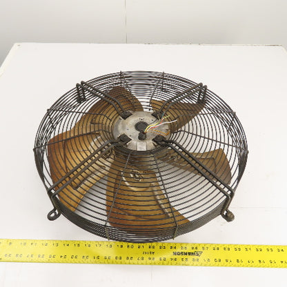 Ziehl-Abegg 00291764Z01 5 Blade Axial Condenser Fan 460V 3PH (No Junction Box)