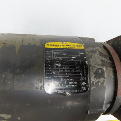 Gusher 36K635X100G1 5Hp 3Ph 230/460V Vertical Multistage Pump 3450RPM
