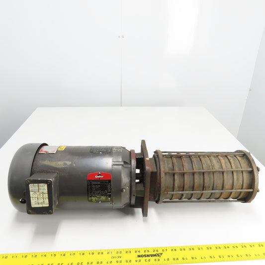 Gusher 36K635X100G1 5Hp 3Ph 230/460V Vertical Multistage Pump 3450RPM