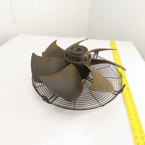 Ziehl-Abegg 7 Blade Axial Condenser Fan 460V 3PH FN071-SDS.6K.V7P1 Style Tested