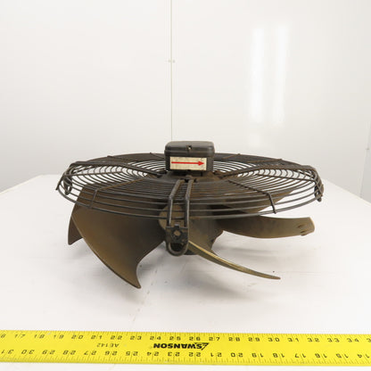 Ziehl-Abegg 7 Blade Axial Condenser Fan 460V 3PH FN071-SDS.6K.V7P1 Style Tested