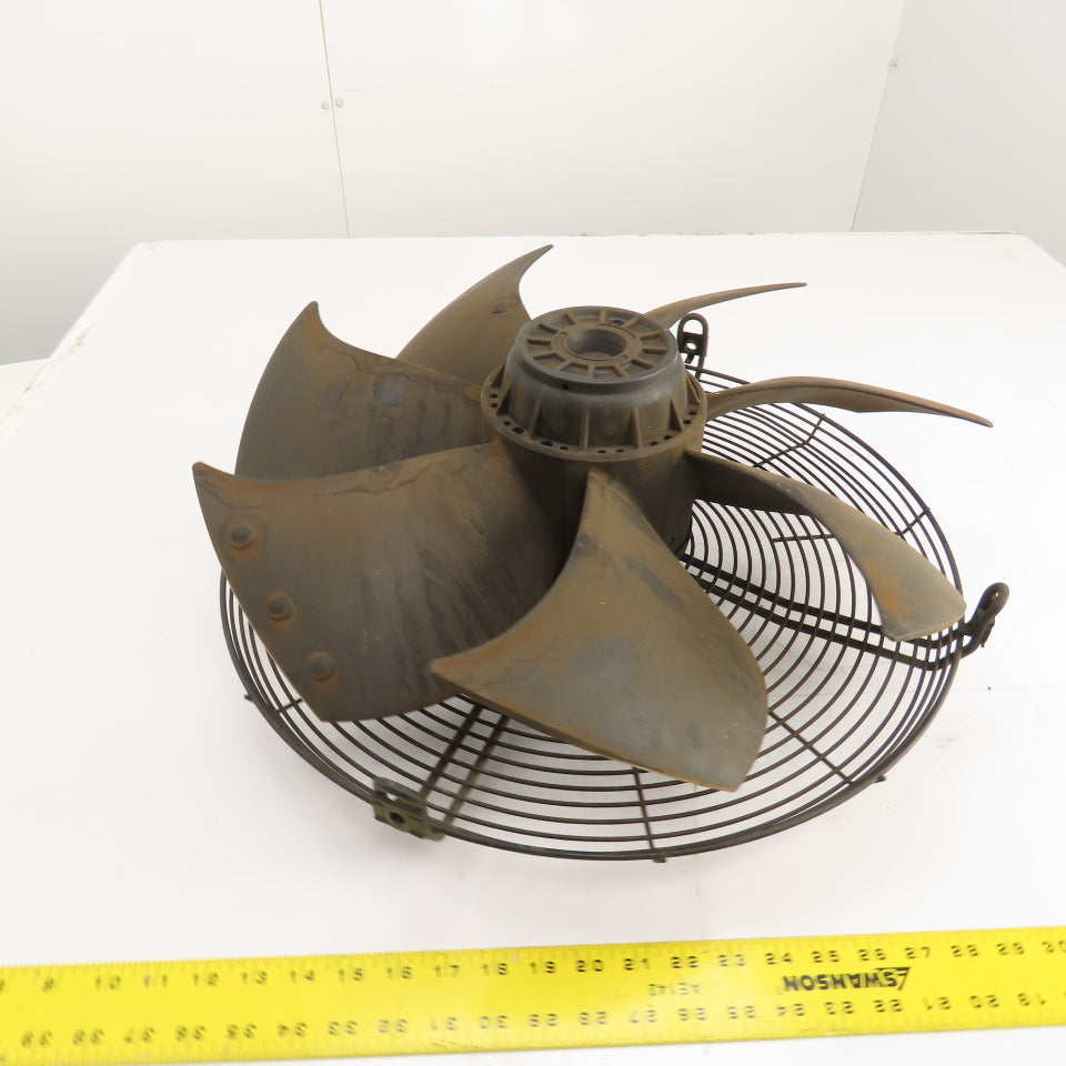 Ziehl-Abegg 7 Blade Axial Condenser Fan 460V 3PH FN071-SDS.6K.V7P1 Style Tested