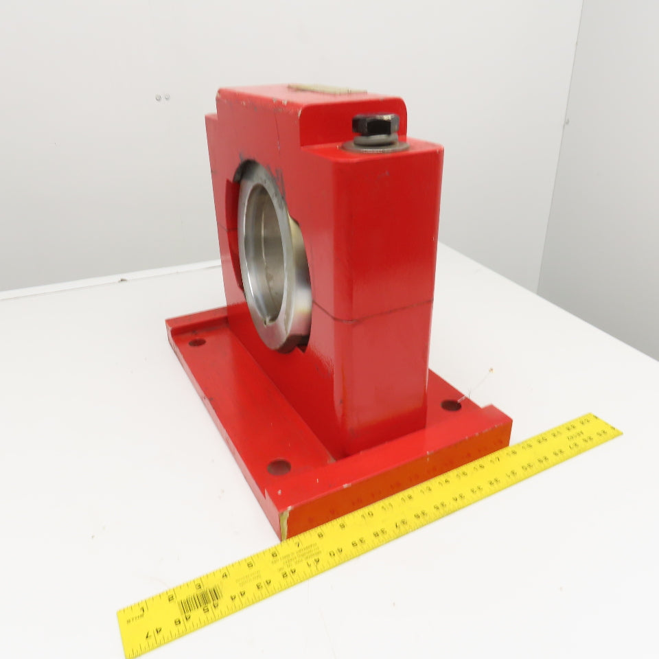 Spencer Johnston 6-3/4" Bore Split Pillow Block Bowed Roll Bearing Unit