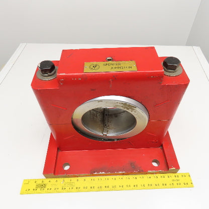 Spencer Johnston 6-3/4" Bore Split Pillow Block Bowed Roll Bearing Unit