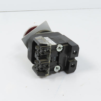 Allen Bradley 800TC-FXP16RA1 Push/Pull Illuminated Emergency Stop Button 120V