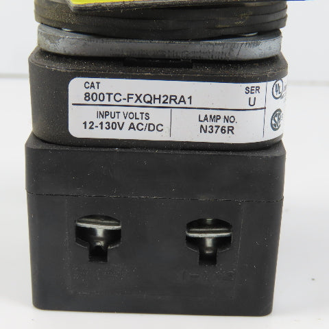 Allen Bradley 800TC-FXQH2RA1 Push/Pull Illuminated Emergency Stop Button 12-130V
