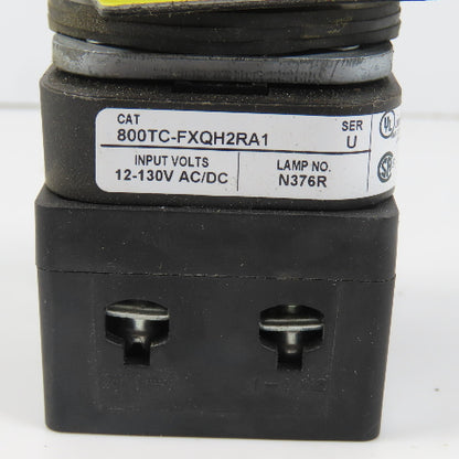 Allen Bradley 800TC-FXQH2RA1 Push/Pull Illuminated Emergency Stop Button 12-130V