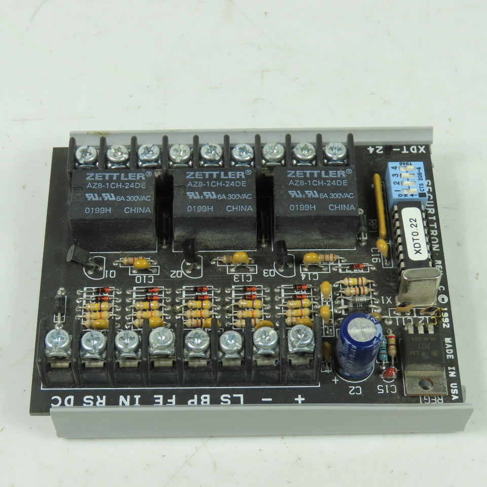 Securitron XDT-24 Exit Delay Timer Rev C 24VDC