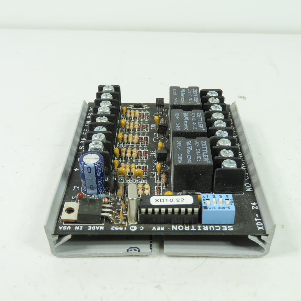 Securitron XDT-24 Exit Delay Timer Rev C 24VDC