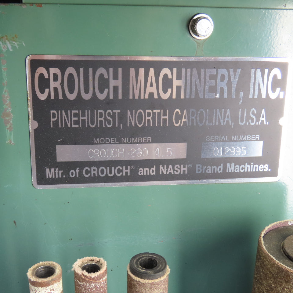 Crouch 290 4.5 0.5HP Oscillating Spindle Woodworking Sander 120/230V 20" x 17"
