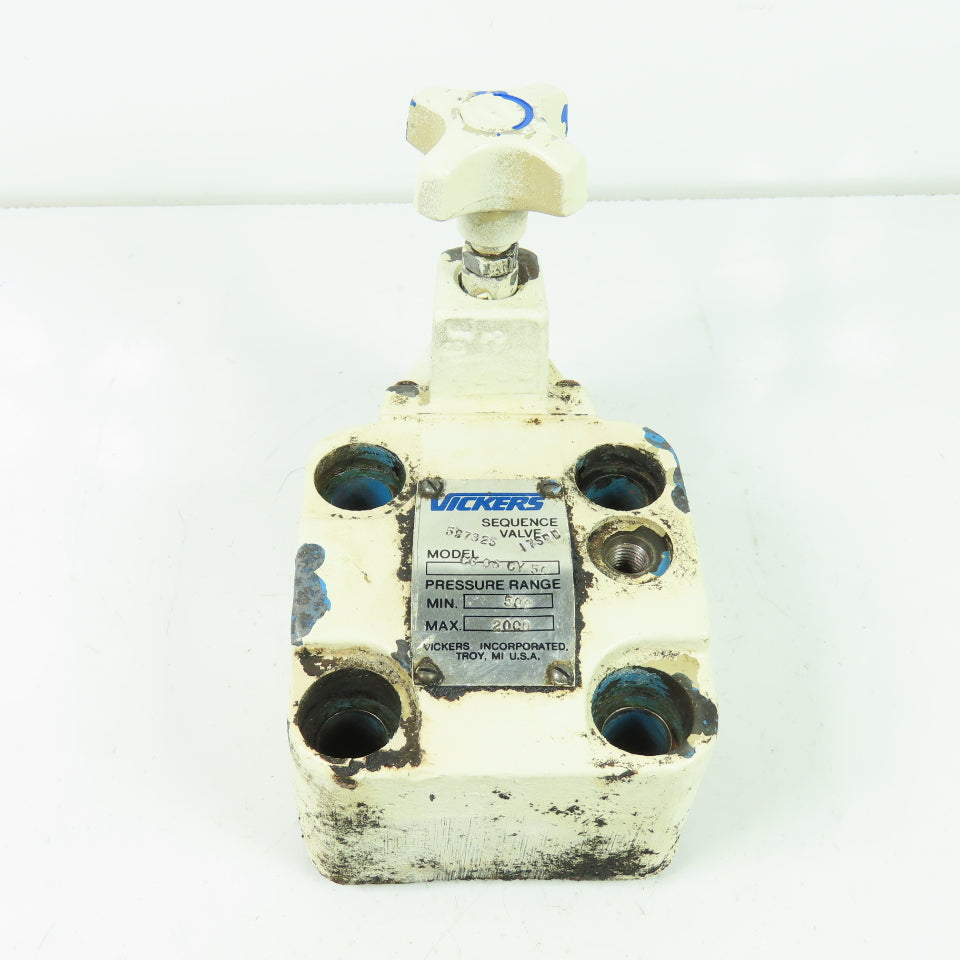 Vickers CG06CY50 Sequence Valve Pressure Range 500-2000 Max
