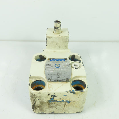 Vickers CG5-060A-F-M-WB-90 Solenoid Controlled Relief Valve 3000PSI Max