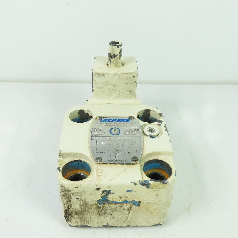 Vickers CG5-060A-F-M-WB-90 Solenoid Controlled Relief Valve 3000PSI Max