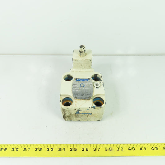 Vickers CG5-060A-F-M-WB-90 Solenoid Controlled Relief Valve 3000PSI Max
