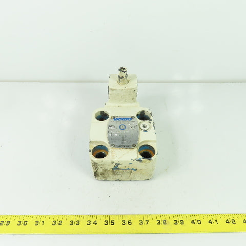Vickers CG5-060A-F-M-WB-90 Solenoid Controlled Relief Valve 3000PSI Max