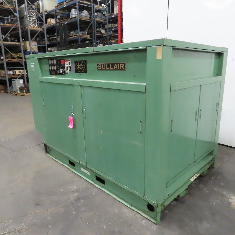Sullair 20-125L 24KT 125HP Rotary Screw Air Compressor 480V 3PH 93K Hours Tested