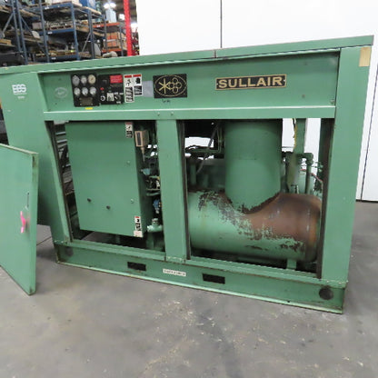 Sullair 20-125L 24KT 125HP Rotary Screw Air Compressor 480V 3PH 93K Hours Tested