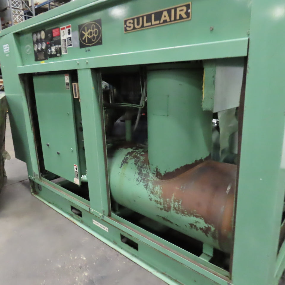 Sullair 20-125L 24KT 125HP Rotary Screw Air Compressor 480V 3PH 93K Hours Tested