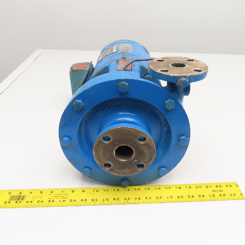 Goulds 3655S 5Hp 230/460V 3Ph 50/60Hz Bronze Centrifugal Pump 30GPM Tested