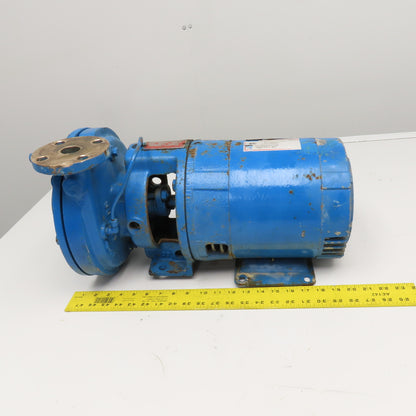 Goulds 3655S 5Hp 230/460V 3Ph 50/60Hz Bronze Centrifugal Pump 30GPM Tested