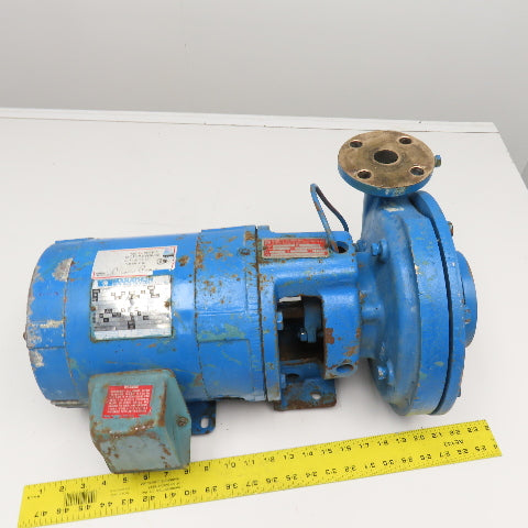 Goulds 3655S 5Hp 230/460V 3Ph 50/60Hz Bronze Centrifugal Pump 30GPM Tested