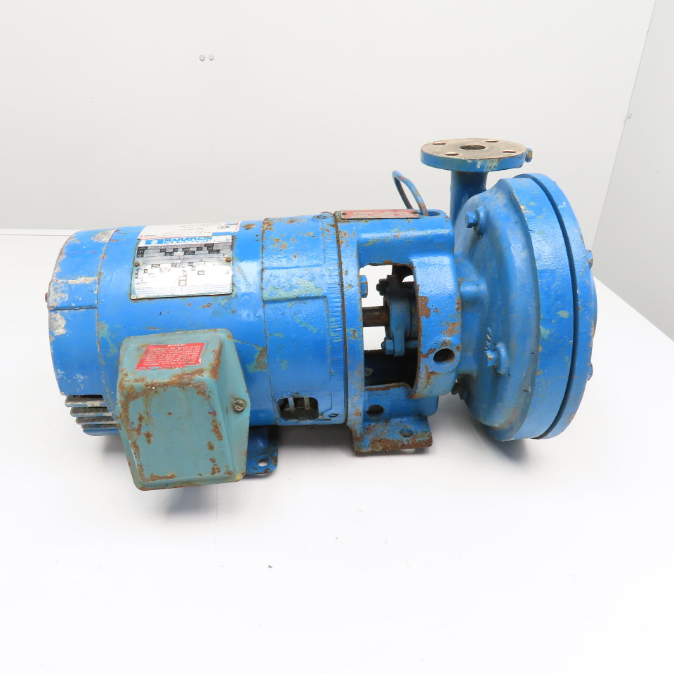 Goulds 3655S 5Hp 230/460V 3Ph 50/60Hz Bronze Centrifugal Pump 30GPM Tested