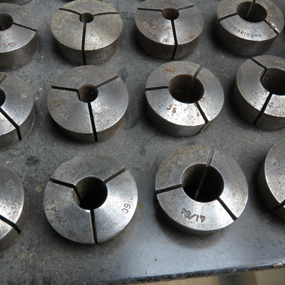 5C Collet Used Machine Shop Variety Huge Lot All Sizes W/ Holders Lot Of 450+
