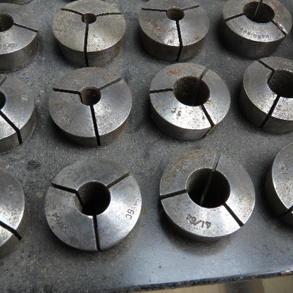 5C Collet Used Machine Shop Variety Huge Lot All Sizes W/ Holders Lot Of 450+