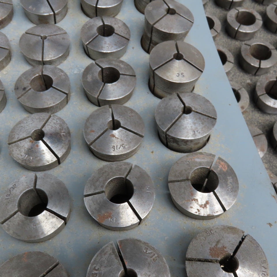 5C Collet Used Machine Shop Variety Huge Lot All Sizes W/ Holders Lot Of 450+