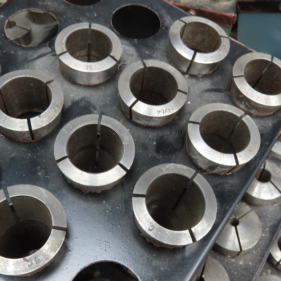 5C Collet Used Machine Shop Variety Huge Lot All Sizes W/ Holders Lot Of 450+
