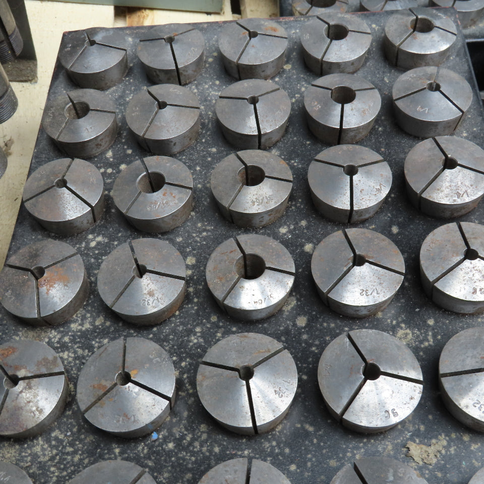 5C Collet Used Machine Shop Variety Huge Lot All Sizes W/ Holders Lot Of 450+