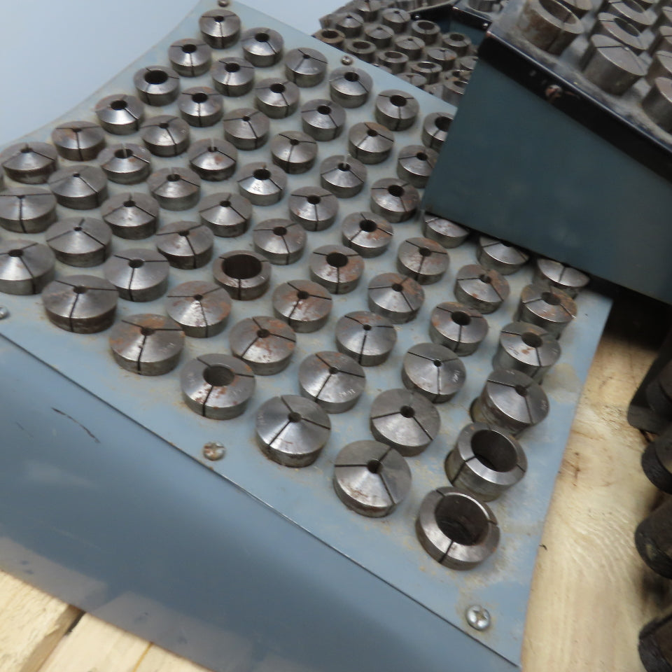 5C Collet Used Machine Shop Variety Huge Lot All Sizes W/ Holders Lot Of 450+