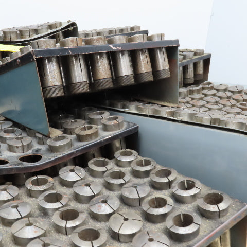 5C Collet Used Machine Shop Variety Huge Lot All Sizes W/ Holders Lot Of 450+