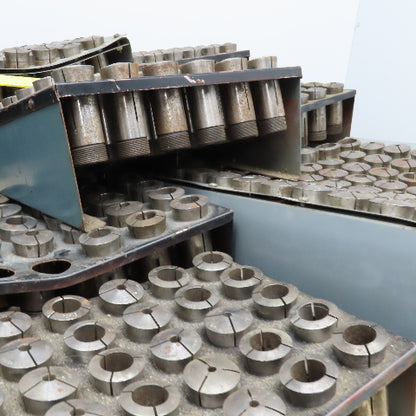 5C Collet Used Machine Shop Variety Huge Lot All Sizes W/ Holders Lot Of 450+