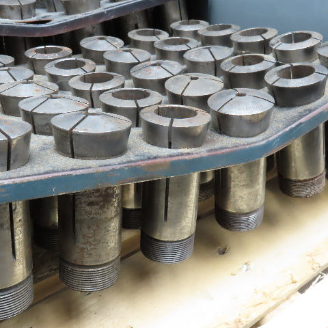 5C Collet Used Machine Shop Variety Huge Lot All Sizes W/ Holders Lot Of 450+