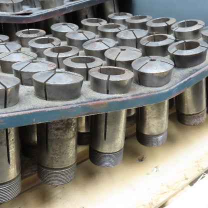 5C Collet Used Machine Shop Variety Huge Lot All Sizes W/ Holders Lot Of 450+