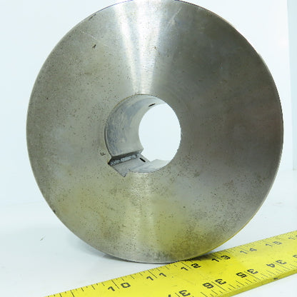 4-Groove A-38° V Belt Pulley Sheave 7.25" OD 2-5/32" Keyed Bore 2-3/8" Wide