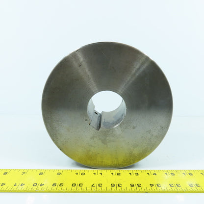 4-Groove A-38° V Belt Pulley Sheave 7.25" OD 2-5/32" Keyed Bore 2-3/8" Wide