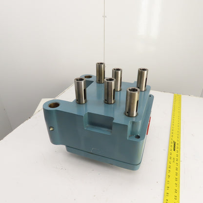 Ettco 124S60-2100 11/00 6-Spindle Drill Drilling Head Attachment 1:1 Ratio 1" ID